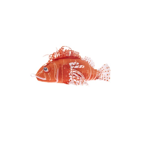 Jouet interactif pour chat Matatabi Poisson-scorpion - Matatabi et polyester - 17 x 5,5 x 4 cm