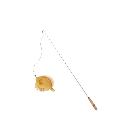 Jouet pour chat Matatabi Brill - Mâcher et jouer interactif - Matatabi & Polyester - 22x17x4 cm