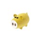 Fluo Latex Piglets - Jouet couineur coloré à mâcher - Latex résistant - 13 x 8 x 9 cm