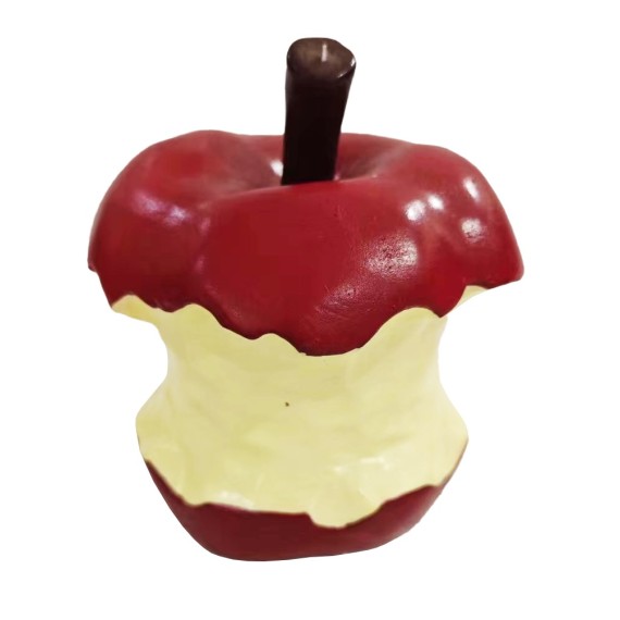 Pommes en latex - Jouet à mâcher amusant et couineur - Latex durable - 19 x 11 x 10 cm
