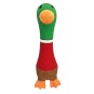 Canard et poule en latex - Jouet couineur amusant à mâcher - Latex durable - 19 x 11 x 10 cm