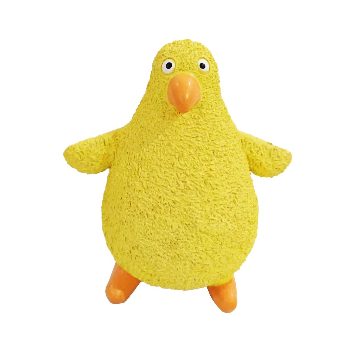 Fruits et poulet en latex - Jouet à mâcher couineur amusant - Latex durable - 13 x 5 x 5 cm