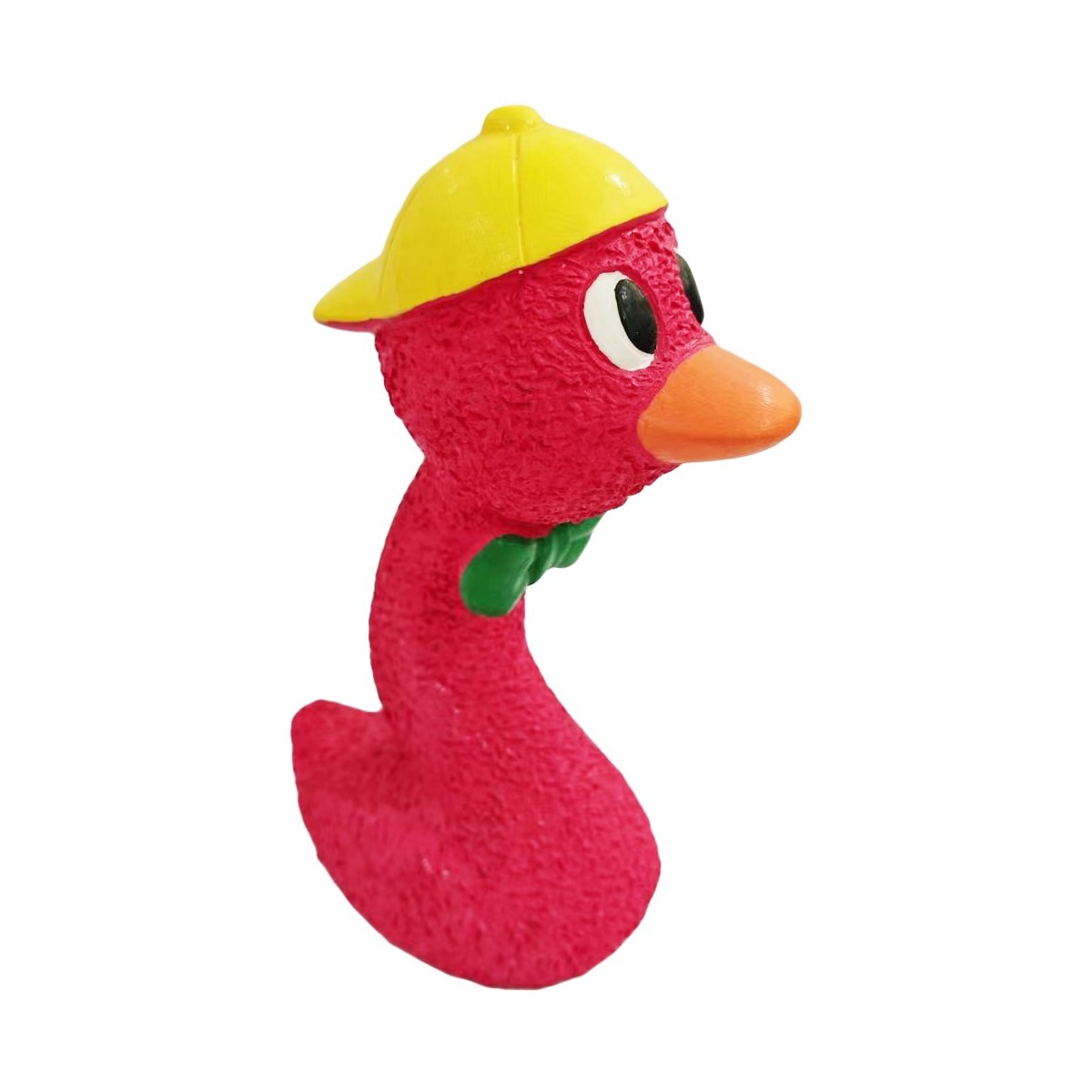 Fruits et poulet en latex - Jouet à mâcher couineur amusant - Latex durable - 15 x 10 x 8 cm