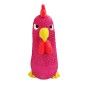 Fruits et poulet en latex - Jouet à mâcher couineur amusant - Latex durable - 15 x 10 x 8 cm