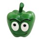 Lot de 6 légumes mélangés en latex - Jouet à mâcher coloré - Latex durable - 12 x 7 x 7 cm