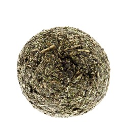 Balle d'herbe à chat bio - Jeu et détente naturels - Matière 100 % herbe à chat bio - Ø 3 cm