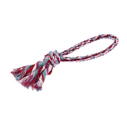 Jouet en coton et jute - Corde résistante avec poignée épaisse - Coton - 40 cm