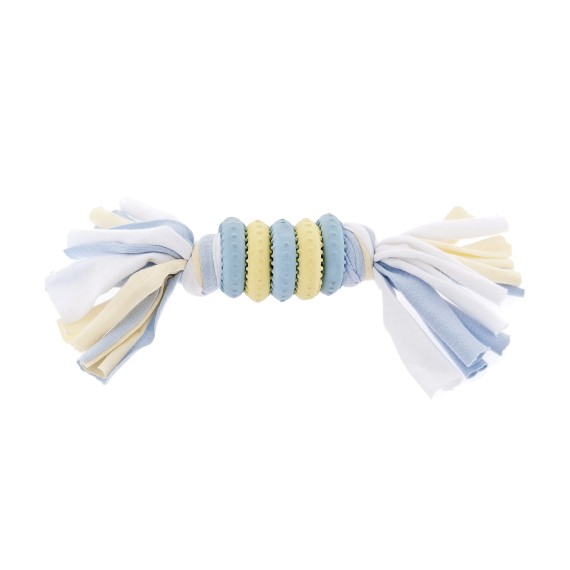Jouet en coton et jute - Manche épais et résistant - Coton - 50 cm