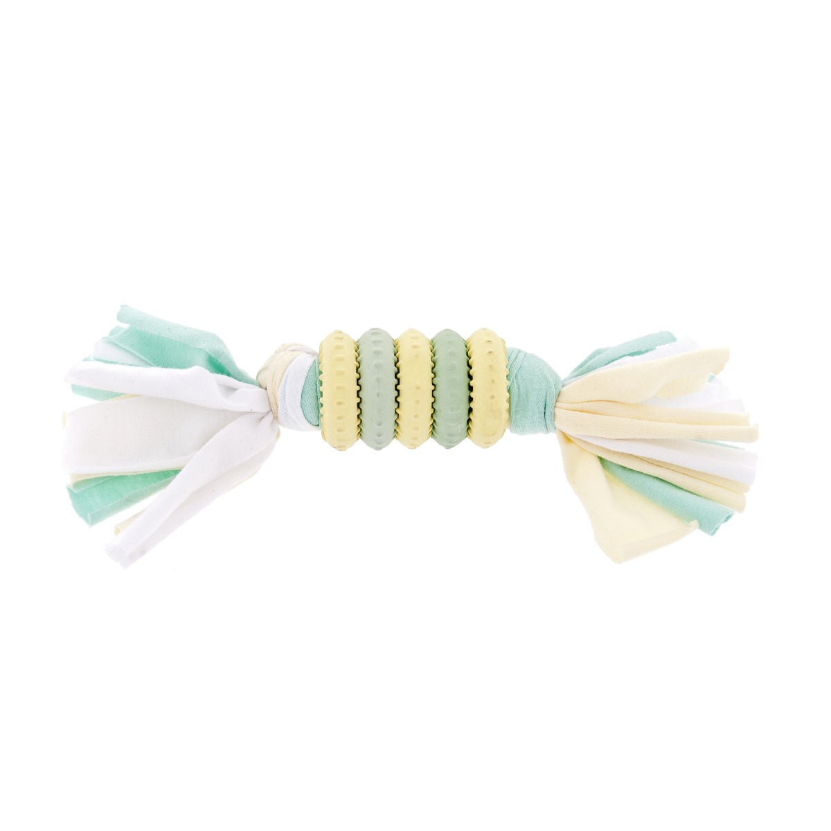 Jouet en coton et jute - Manche épais et résistant - Coton - 50 cm