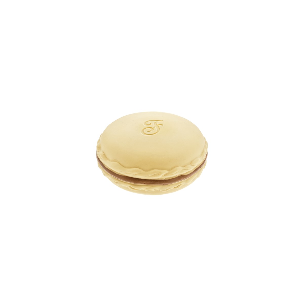Macarons en latex pour animaux de compagnie – Motif à mâcher coloré – Lot de 4 pièces – 7,5 cm