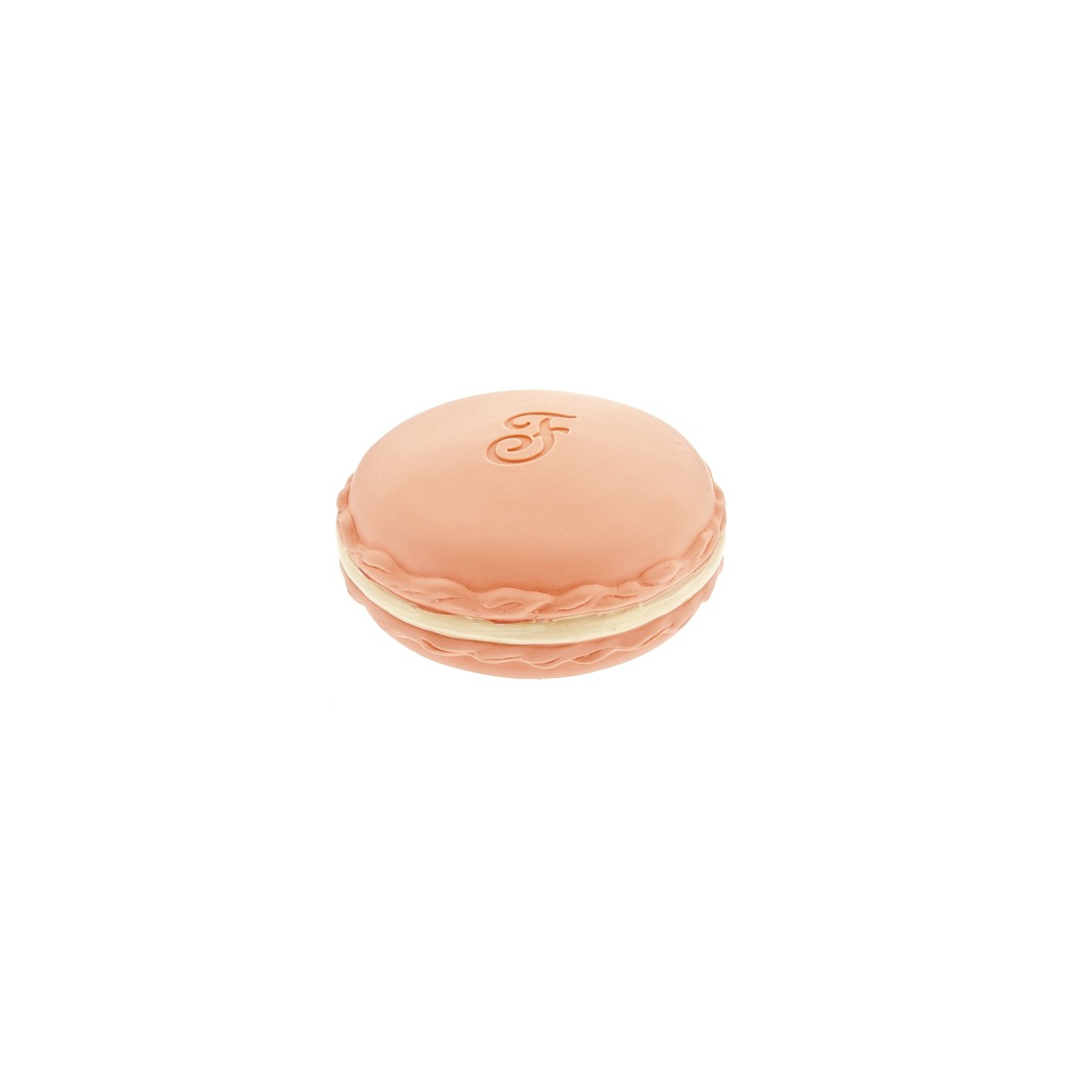 Macarons en latex pour animaux de compagnie – Motif à mâcher coloré – Lot de 4 pièces – 7,5 cm