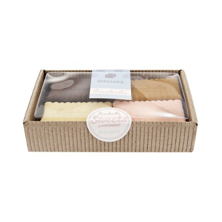 Biscuits en latex pour animaux de compagnie - Motif à mâcher coloré - Lot de 4 - 8 cm
