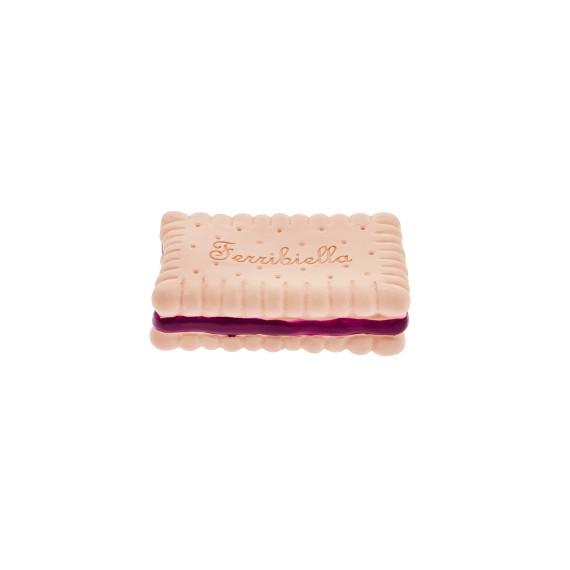 Biscuits en latex pour animaux de compagnie - Motif à mâcher coloré - Lot de 4 - 8 cm