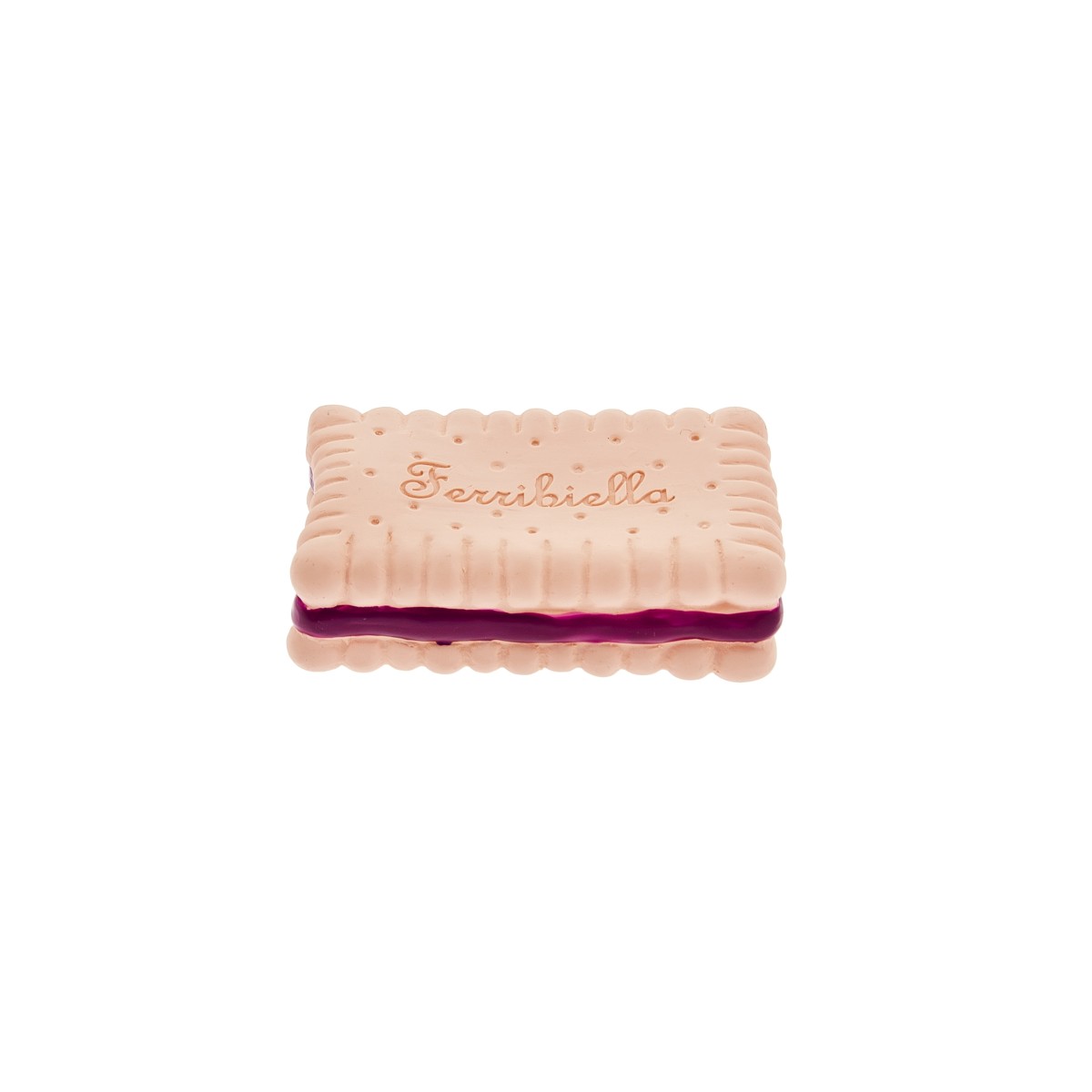 Biscuits en latex pour animaux de compagnie - Motif à mâcher coloré - Lot de 4 - 8 cm