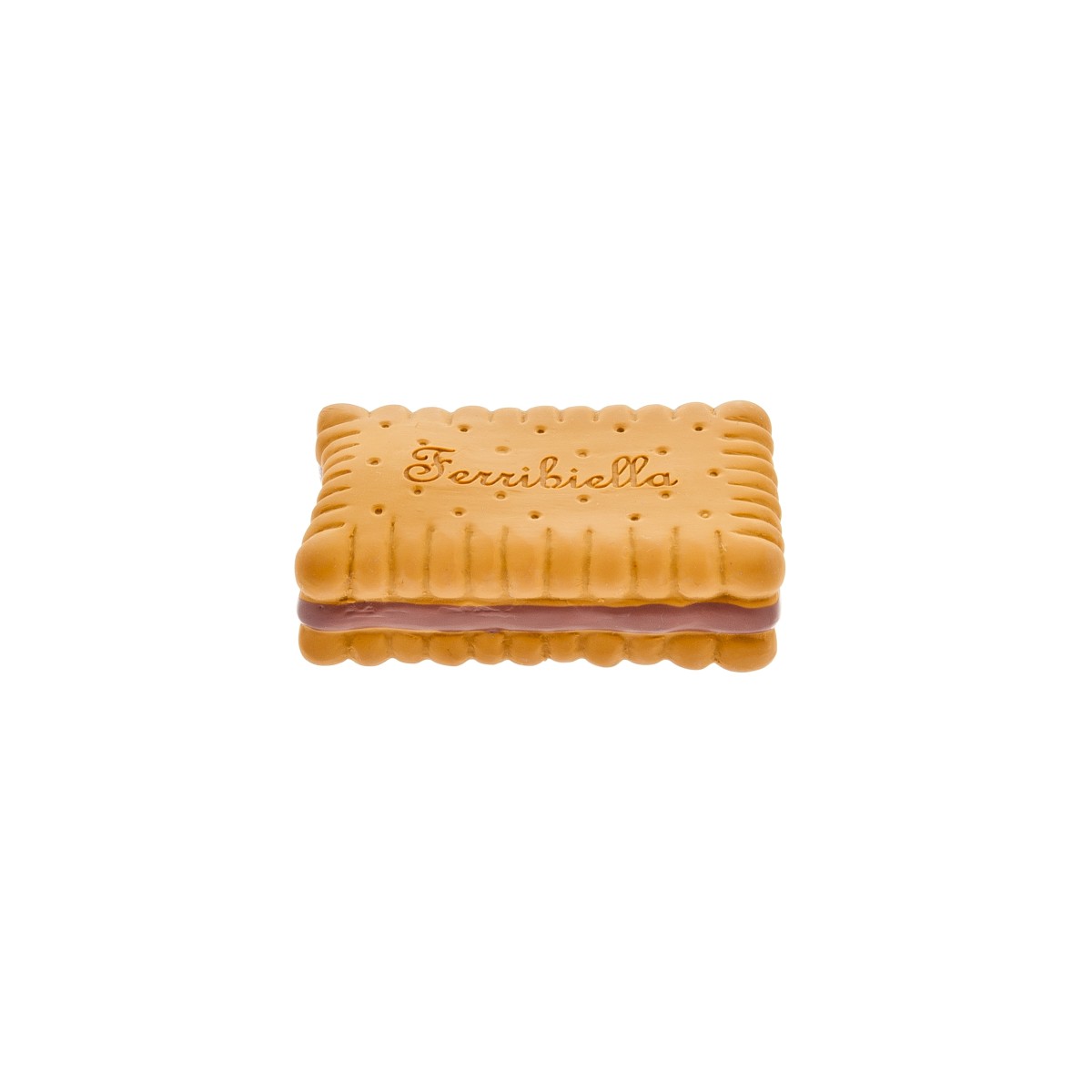 Biscuits en latex pour animaux de compagnie - Motif à mâcher coloré - Lot de 4 - 8 cm