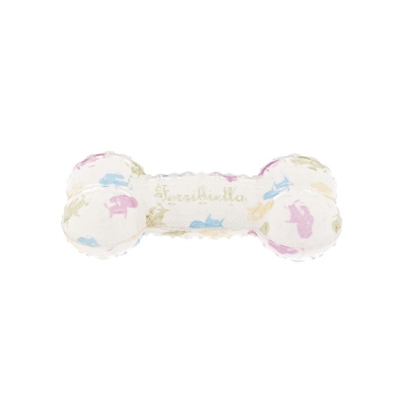 Jouet de récupération d'os - Design couineur en TPR - 6 pièces - 12 cm
