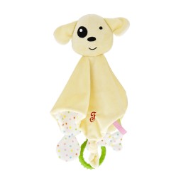 Jouet doux et réconfortant en chenille pour chien Dudù, motif cœur, lot de 3 pièces