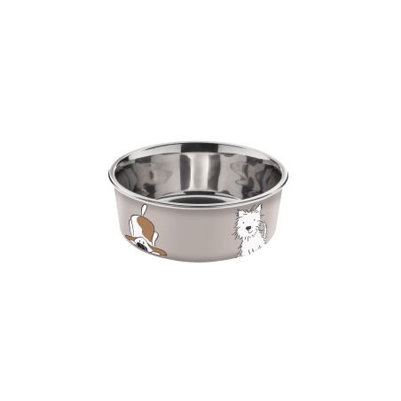 Bol en inox pratique et durable pour animal - CIN609-P