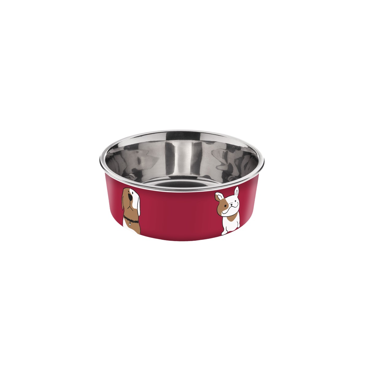 Bol en inox pratique et durable pour animal - CIN609-P
