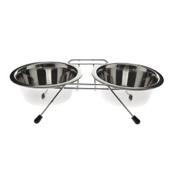 Bol en inox pratique et durable pour animal - CIN108-P