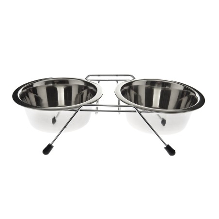 Bol en inox pratique et durable pour animal - CIN108-P