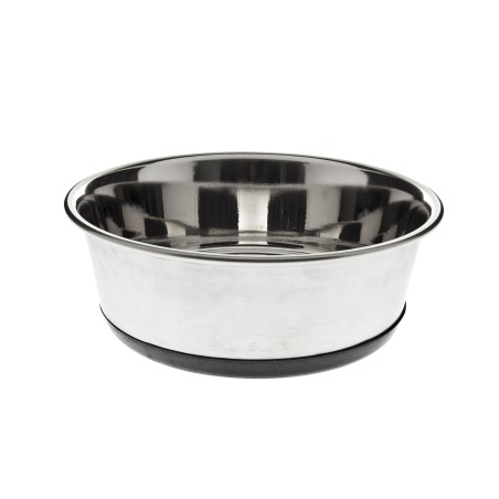 Bol en inox avec base antidérapante - CIN121-P
