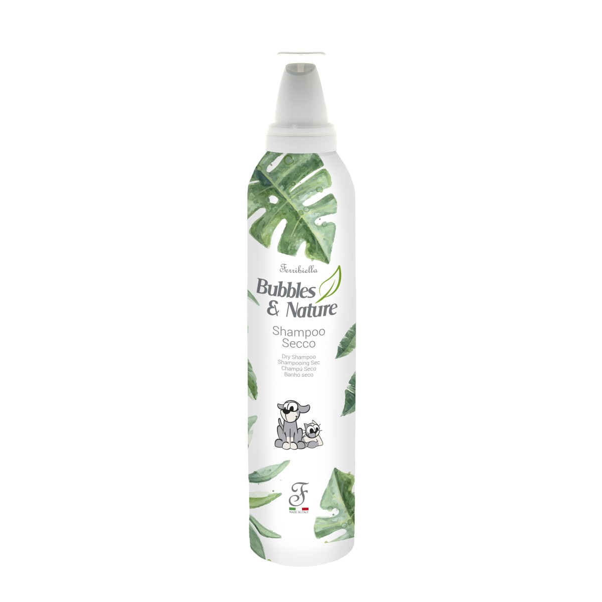 Shampoing sec – Nettoie sans eau et rafraîchit le pelage – Linalol et Hydroxycitronellal – 300 ml - IGF64-P