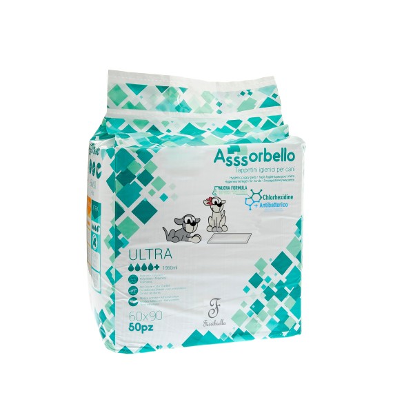 Serviettes hygiéniques Ultra 60 x 90 – Contrôle des odeurs et maintien sûr – chlorhexidine – Matériau polymère - IGN02-P