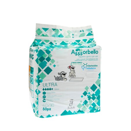 Serviettes hygiéniques Ultra 60 x 90 – Contrôle des odeurs et maintien sûr – chlorhexidine – Matériau polymère - IGN02-P