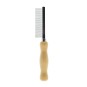 Peigne anti-puces pour chien – Outil anti-tiques/puces – Dents en acier – Toilettage pour animaux - PTT1017B-P