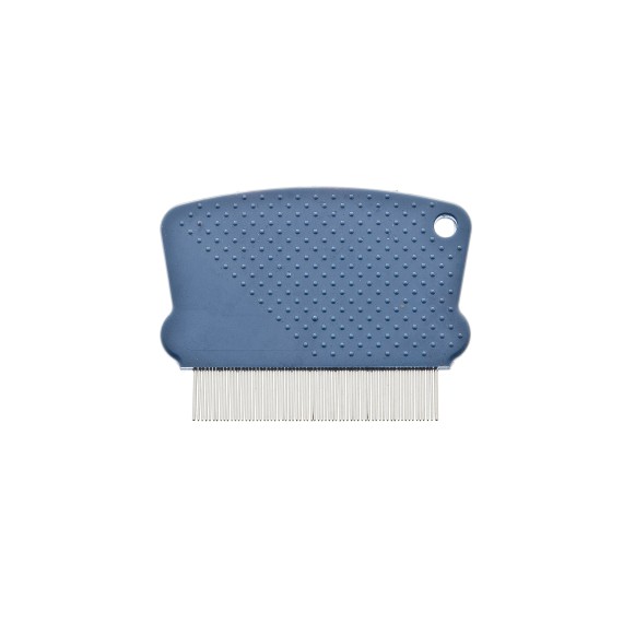 Peigne anti-puces – Sans manche – Outil d'élimination des puces/tiques – Plastique et acier durables - PTT1020B-P
