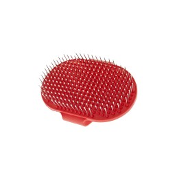Brosse à pointes recouvertes – Outil de toilettage pour animaux – Élimine les poils – Fer et plastique – 8 x 13 cm - PTTS022-P