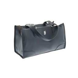 Sac de transport Mokka – Avec poche, laisse de sécurité et sac en tissu – Similicuir et polyester - T1112-P