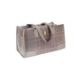 Sac de transport Mokka – Avec poche, laisse de sécurité et sac en tissu – Similicuir et polyester - T1112-P