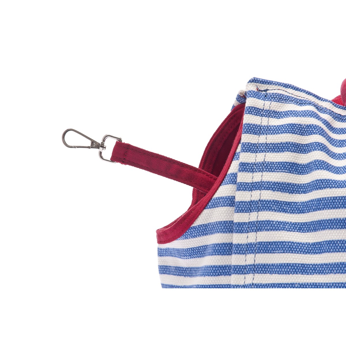 Sac de transport chien – sécurisé & confortable – avec laisse intérieure – toile de coton - T1137-P