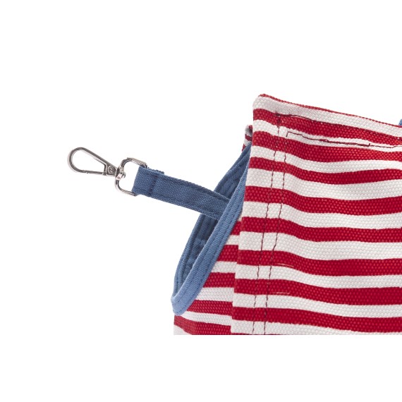 Sac de transport chien – sécurisé & confortable – avec laisse intérieure – toile de coton - T1137-P