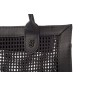 Sac de transport Belle – Avec laisse intérieure – PVC, similicuir et coton – 40x30x20 cm - T1177-P