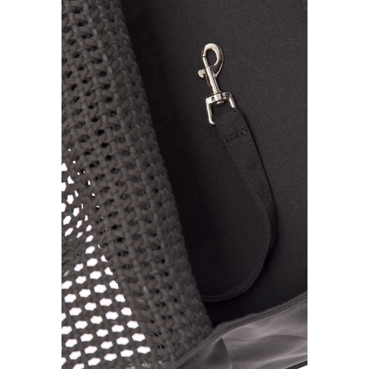 Sac de transport Belle – Avec laisse intérieure – PVC, similicuir et coton – 40x30x20 cm - T1177-P