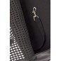 Sac de transport Belle – Avec laisse intérieure – PVC, similicuir et coton – 40x30x20 cm - T1177-P